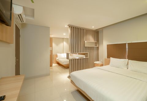 ห้องนอน Green Apple Residence near Sarinah Mitra RedDoorz