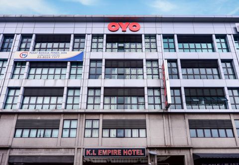 外部的 SUPER OYO 444 KL Empire Hotel