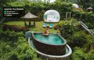 สระว่ายน้ำ 6 Bubble Hotel Bali Ubud (Adults Only)