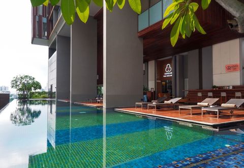 Swimming Pool Hansar Hotel Bangkok 