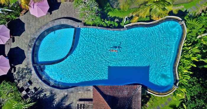 Swimming Pool Uma Dawa Resort and Spa 