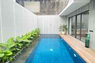 Swimming Pool Facade Hotel by Azana Tawangmangu