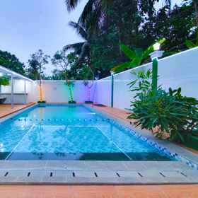 Swimming Pool1Penginapan Cisaga Indah,Sembungjaya飯店