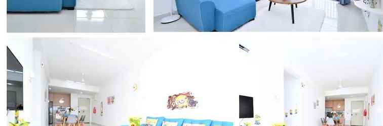 Sảnh chờ Minions Homestay_Near KLIA_WIFI + TV Box