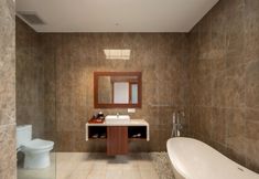 Toilet Kamar 7 Monaco Blu Luxury Villas & Spa