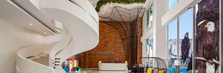 Lobby Luminor Hotel Purwokerto By WH