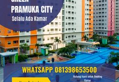 Lobby 2 Apartment Green Pramuka City by Erna