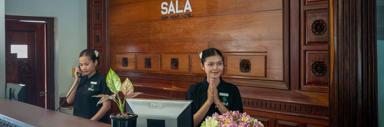 ロビー Sala Siem Reap Hotel