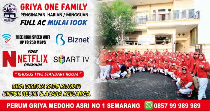 Luar Bangunan Griya One Family Semarang