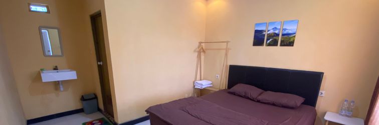 寝室 Purnama Guesthouse Bromo