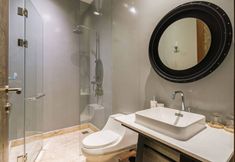 ห้องน้ำภายในห้อง 7 Atta Lakeside Resort Suite