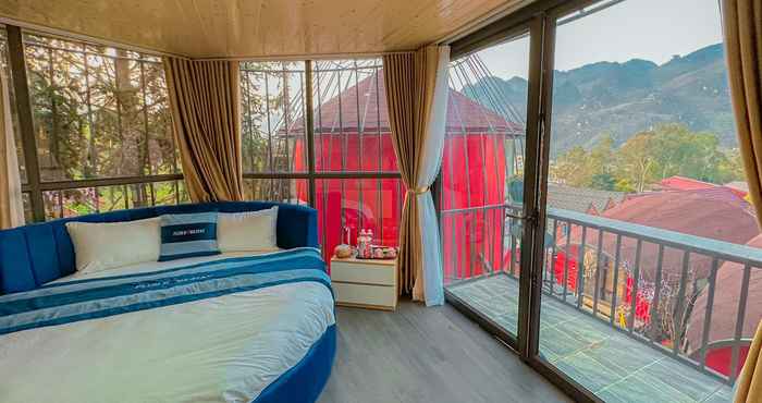 Phòng ngủ Plum Homestay Dong Van