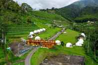 Lobby Glamours Carani at Lembah Indah Glamping Resort Syariah