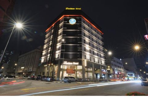 外部的 Lazdana Hotel Kuala Lumpur