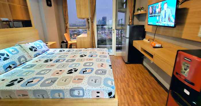 Phòng ngủ Studio17 @Elpis Resident Kemayoran Sunrise View (Min Stay 3 Nights)