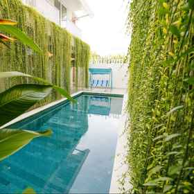 Swimming Pool 1 Malam Hari ApartHotel, Before Hotels