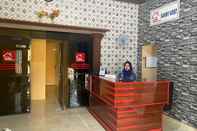 Lobby RedDoorz @ Jalan Padat Karya Prabumulih