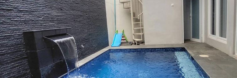 ロビー Villa Ninox - Twobedroom Pool