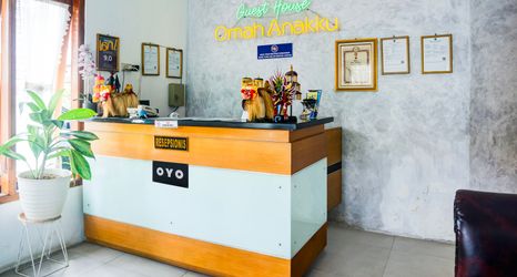 Lobby 2 Hotel O Bandar Lampung Near Gor Saburai