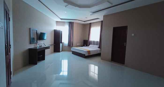 ห้องนอน Hotel Melayu Bedendang