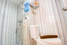 In-room Bathroom Homey and Good Living 2BR at Jarrdin Cihampelas Apartment By Travelio