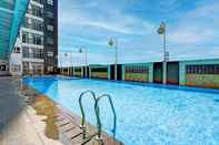 Swimming Pool OYO Life 92548 M-square Apartment By Lins Pro