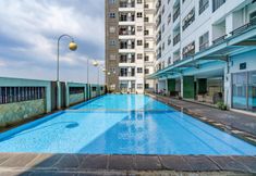 สระว่ายน้ำ 7 OYO Life 92548 M-square Apartment By Lins Pro