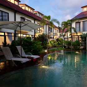 Swimming Pool1De Residence Pangandaran by Mabano Estates ,西爪哇飯店