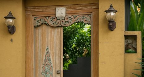 大堂 2 Dede Cottage Ubud