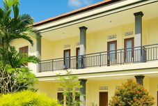 外部的 Dede Cottage Ubud