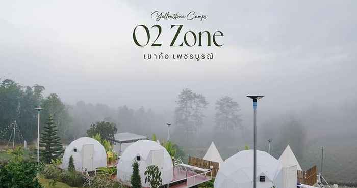 ภายนอกอาคาร Yellowstone Camps O2 Zone Khao Kho