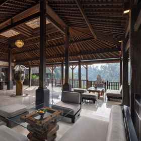 Lobby 1 The Kayon Valley Resort, Mango Lango Resto Hotels