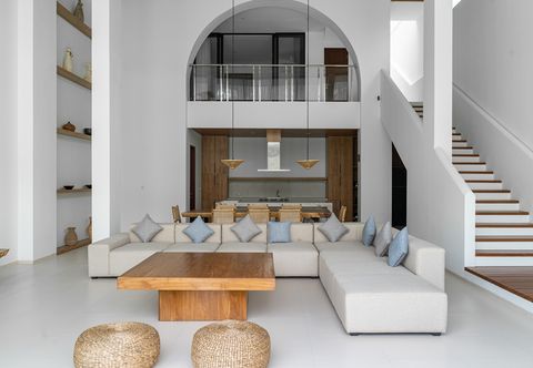 엔터테인먼트 시설 Lavender Rooftop Villa 3 bedrooms with a private heated swimming pool