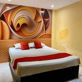 Bedroom 1 RedDoorz near Gedung Kesenian Palopo, 帕洛波 酒店