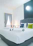 BEDROOM Urbanview G Syariah Hotel 2 Bandar Lampung by RedDoorz