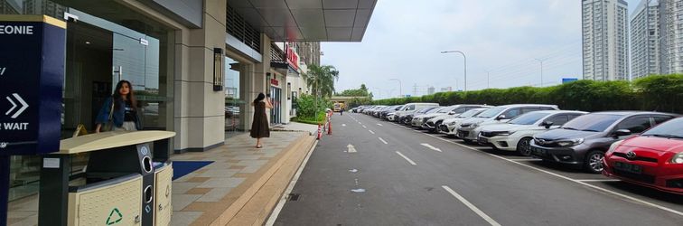 大廳 Apartement Skyhouse Bsd By LiviRooms Tangerang