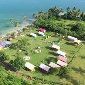 Exterior / Building 1 Beach Camp Lombok, Hotel Pustu Tawun