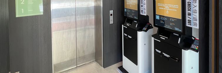 Lobby Jyu Capsule Hotel