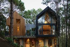 外部的 Mo Stay Forest Resort