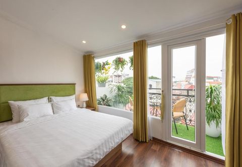 寝室 Ami Old Quarter Hotel