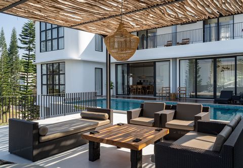 公共空間 Sunset city view villa 5 bedrooms with a private heated pool