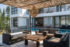 公共空間 Sunset city view villa 5 bedrooms with a private heated pool