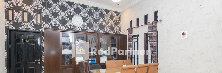 Lobi Boss Residence Serang Mitra RedDoorz