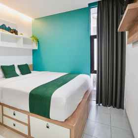 Bedroom 1 OFO Kost Premium Kampung Inggris Pare Syariah Mitra RedDoorz, Bagas Cushion 酒店