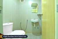 Toilet Kamar Bright Boutique Hotel Kelana Jaya