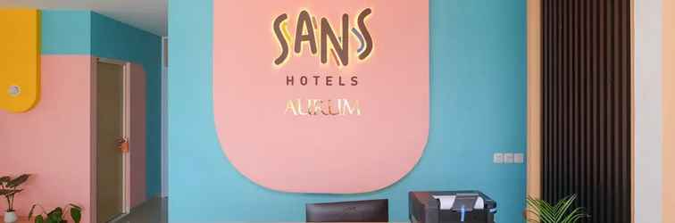 ล็อบบี้ Sans Hotel Aurum Semarang