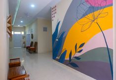 로비 3 RedDoorz Syariah near Universitas Mercu Buana Kampus 2 Yogyakarta