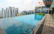 Swimming Pool 5 NOVO Serviced Suites by Widebed, Jalan Ampang, Gleneagles