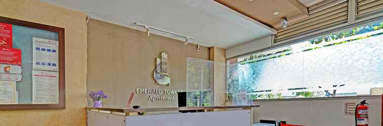 Lobby Capital O 92643 Emerald Apartement By Tahha Hospitality