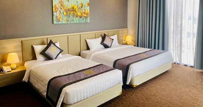 ห้องนอน Hera Luxury Hotel